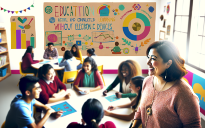 Educação Sem Fronteiras: Aprendizagem Ativa e Conectada Sem Dispositivos Eletrônicos